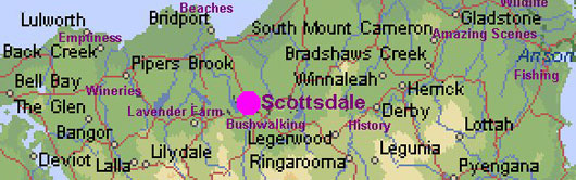 Scottdale map